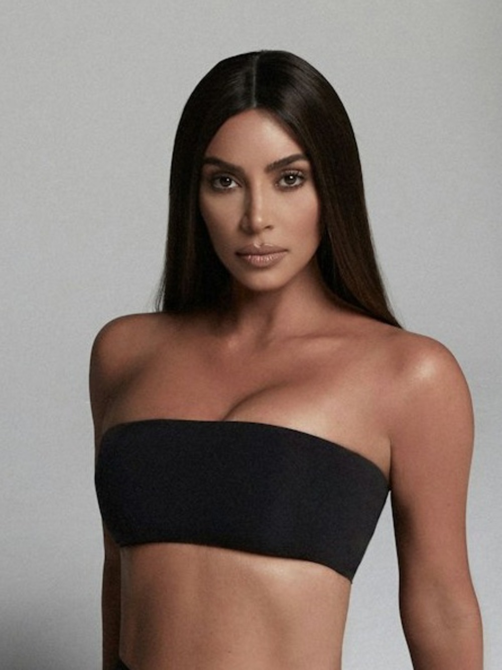 SKIMS fits everybody Black Strapless Bandeau size small